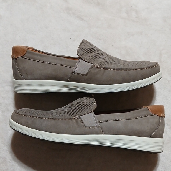 Ecco S-Lite Moc Men\'s Loafers - Gray and Tan Size 44 main image 10